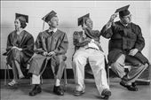 High school students waiting before their commencement.: by deepanjan, Views[372]