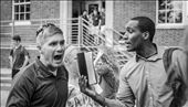 A college student with a Bible argues with an evangelist.: by deepanjan, Views[295]