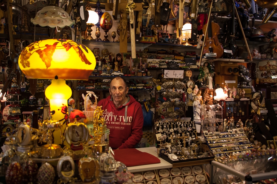 On the way back from the lake I decided to have a peek into the open shops in the town. This was by far the most interesting, simply because of the amount of stuff packed into it. It was impressive, to say the least, and the owner kindly allowed me to capture him surrounded by all his goods. There was everything from music instruments and toys, to clothes and jewellery and all manner of souvenirs.