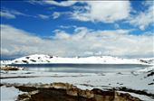First glimpse of beautiful Sheosar Lake in the Deosai National Park.: by deosai_trip, Views[867]