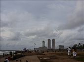 A regular breezy evening at the Colombo beach. Perfect for flying kites.: by devchandan, Views[467]