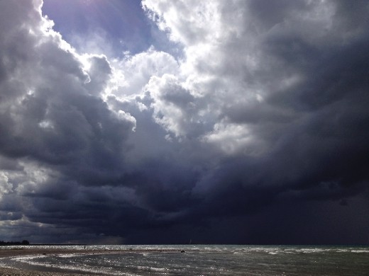 5. A study by the Lake Huron Centre for Coastal Conservation, examining the possible effects of climate change, indicated that in the future, the region can expect more intense storms, both winter and summer, including frequent, extreme precipitation.
.
