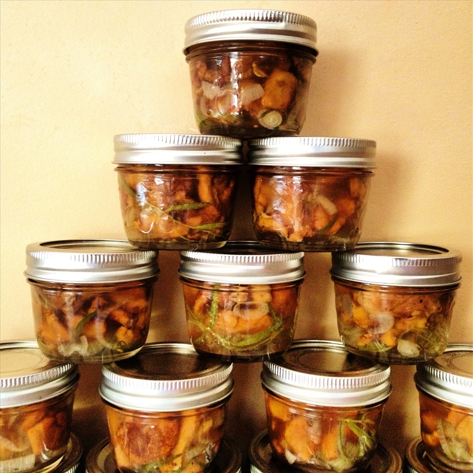 Pickled Mushroom Can Tower