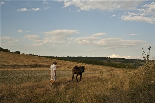 Daily routine in the small village of Siscani.