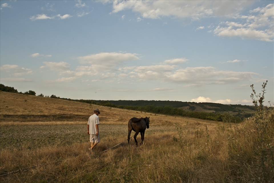 Daily routine in the small village of Siscani.