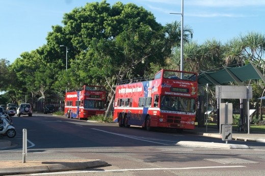 Hop on and off bus Darwin