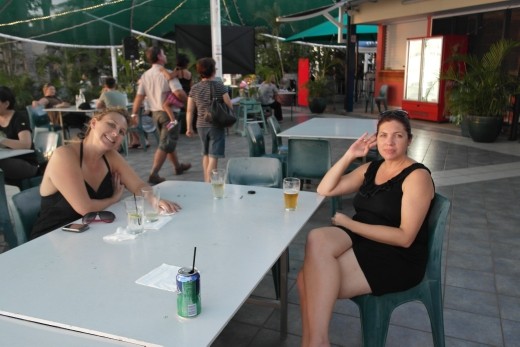 Jane and Paula after the Mothers Day Classic