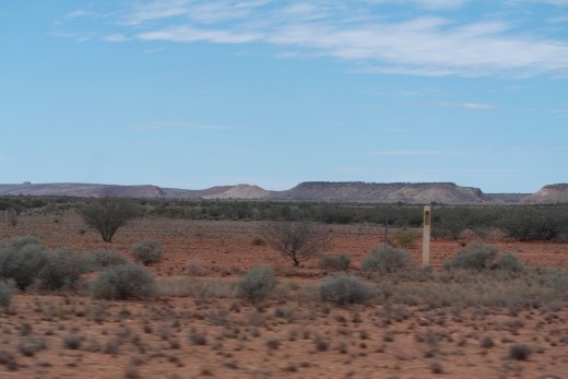 Mt Connor which is larger than Uluru