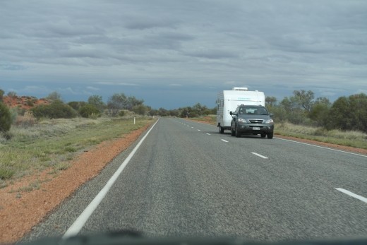 The only thing we pass are more travellers....