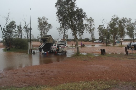 The next morning floods