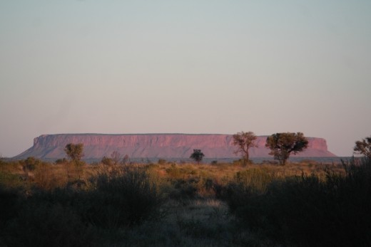 Mount Connor at sunset