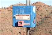 This is the first of 4 emergency phones on the Kings Canyon Rim Climb...: by dianne_peter, Views[169]