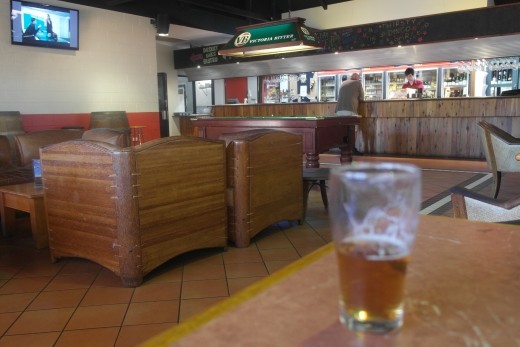 Yes I drank this light beer after the walk...for those who don't know me I NEVER drink beer.!!