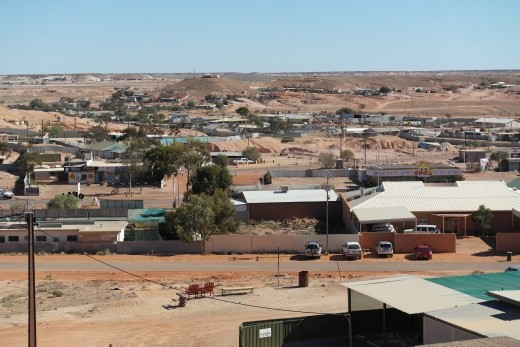 Looking over the town