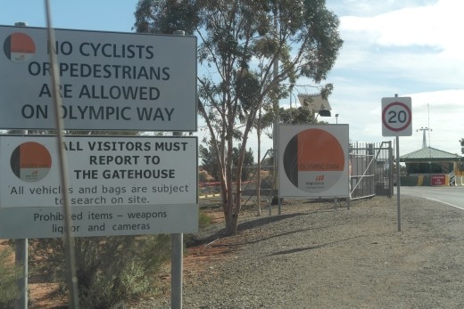 Peter at Andamooka...