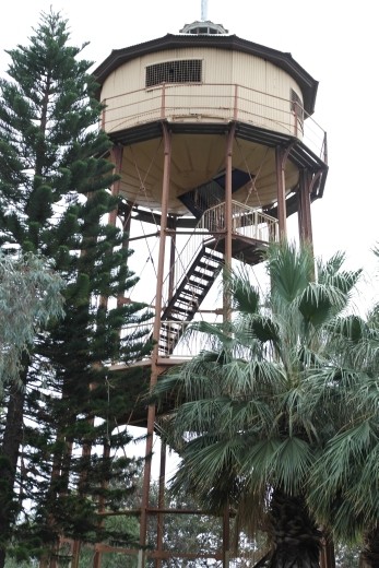 The old water tower in Port Augusta