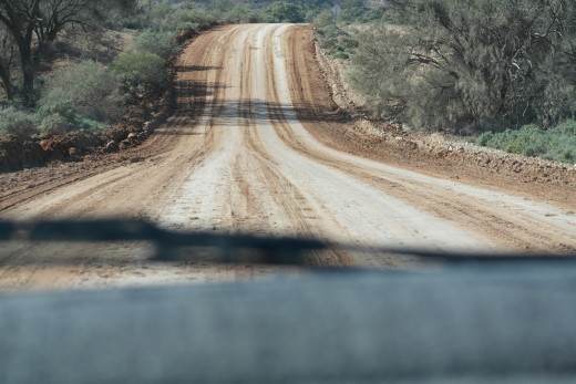 The road into the Gorge.