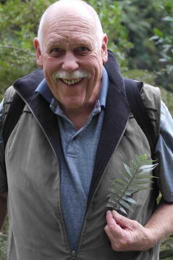 Pete with the silver fern