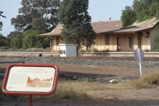Original  Broken Hill Station.