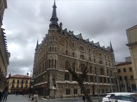 One of his buildings 