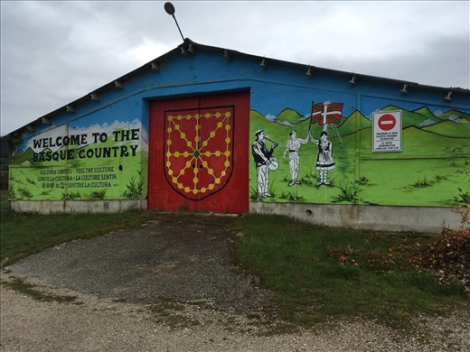 Entering Basque Country.