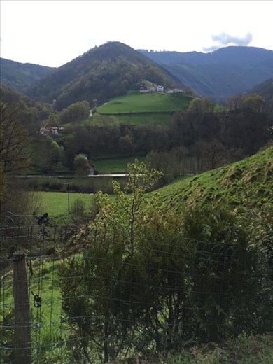 The climb up the Pyrenees!
