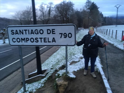 Every pilgrim has their photo taken here 😊