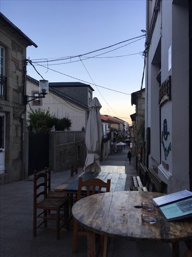 Clean street the next morning 