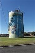 Painted water tower: by dianne_peter, Views[125]