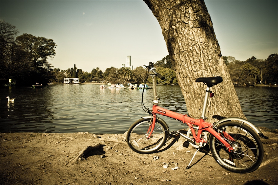 Plaza Holanda, Buenos Aires. A haven for recreational activities.