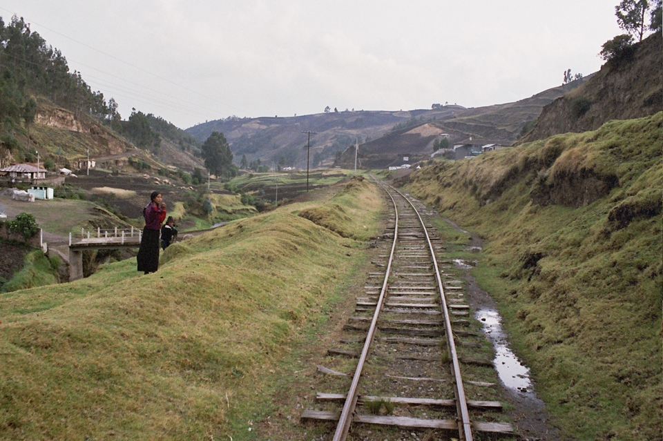 Railroad landscapes. Saying goodbye to the continental Ecuador