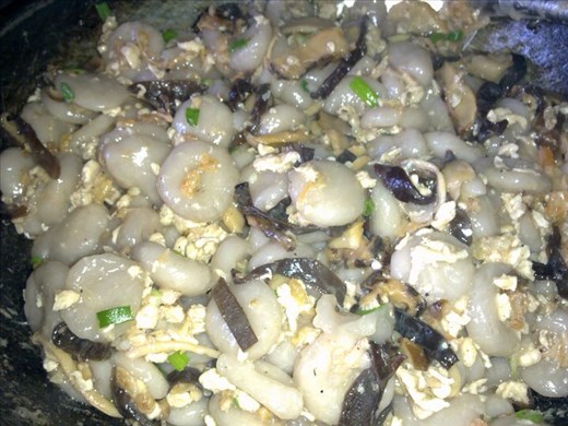 Traditional Yam Abacus Seeds eaten by Chinese-Hakka Ethnic group 