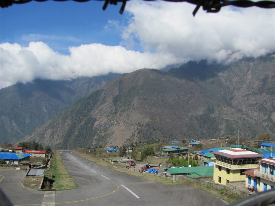 The Lukla Airport can be considered the lifeblood of the Solukhumbu region. Its harrowing landing and takeoff experiences are the main artery of arrival and departure for the tens of thousands of trekkers to visit the region every year.