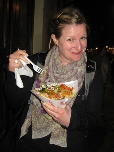 Check out the size of that kebab!