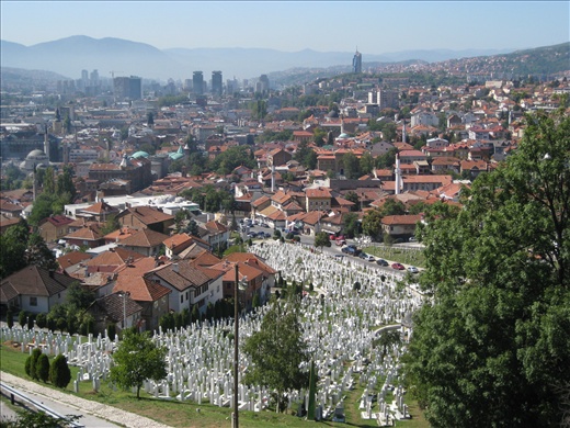 View over Sarajevo