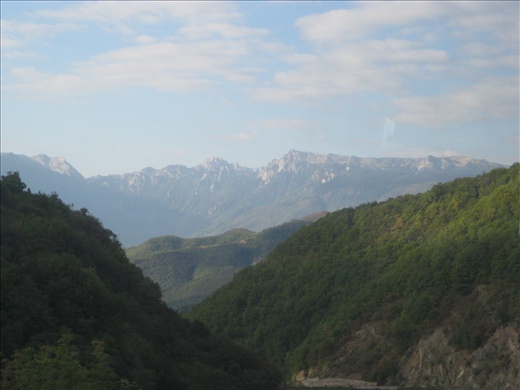 View from bus window - Sarajevo to Dubrovnik