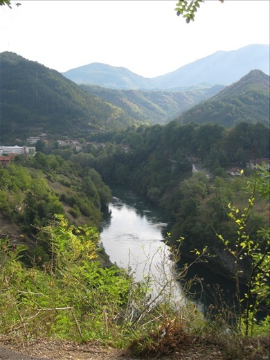 Sarajevo countryside - Sarajevo to Dubrovnik