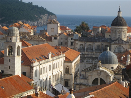 View of Dubrovnik rooftops