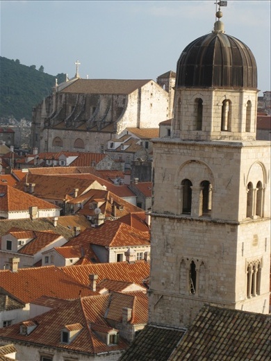 View of Dubrovnik rooftops