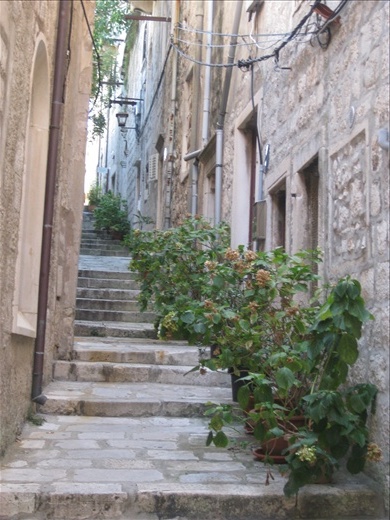 Korcula alleyway