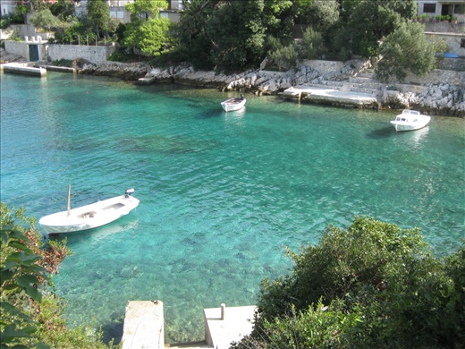 A bay I came across during one of my walks in Korcula