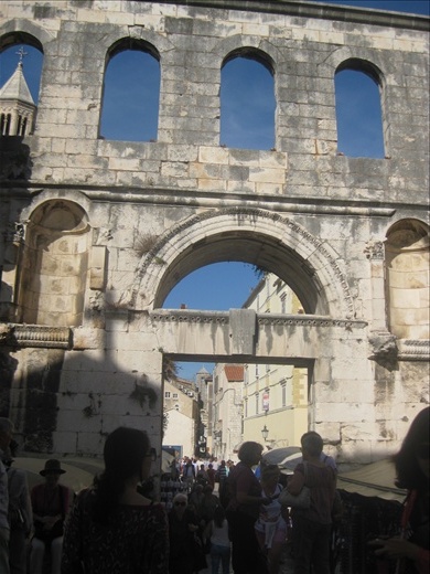 City gates in Split