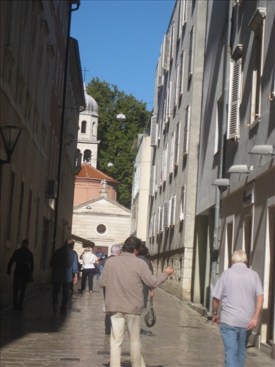 Street view in Zadar
