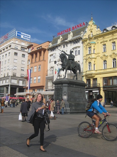 Square in Zagreb