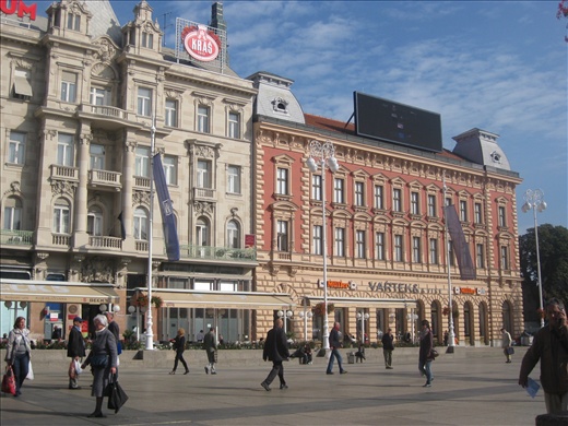 Square in Zagreb