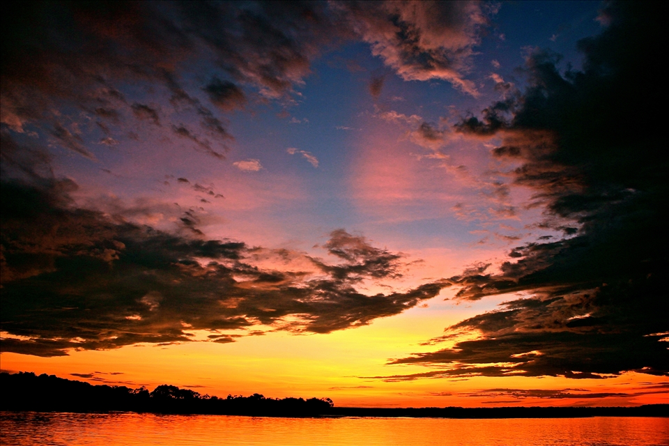 Days end on the river, the way they begin...reflecting light on your journey.  Lian Hearn once wrote 