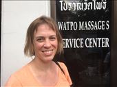 Dina after getting Thai massage at Wat Po: by dinagosse, Views[293]