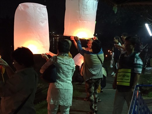 Loy Krathong lanterns