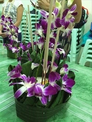 My finished Khom Loy creation. 