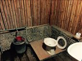 Our hut's bathroom!  Comes with detachable toilet seat!: by dinagosse, Views[637]